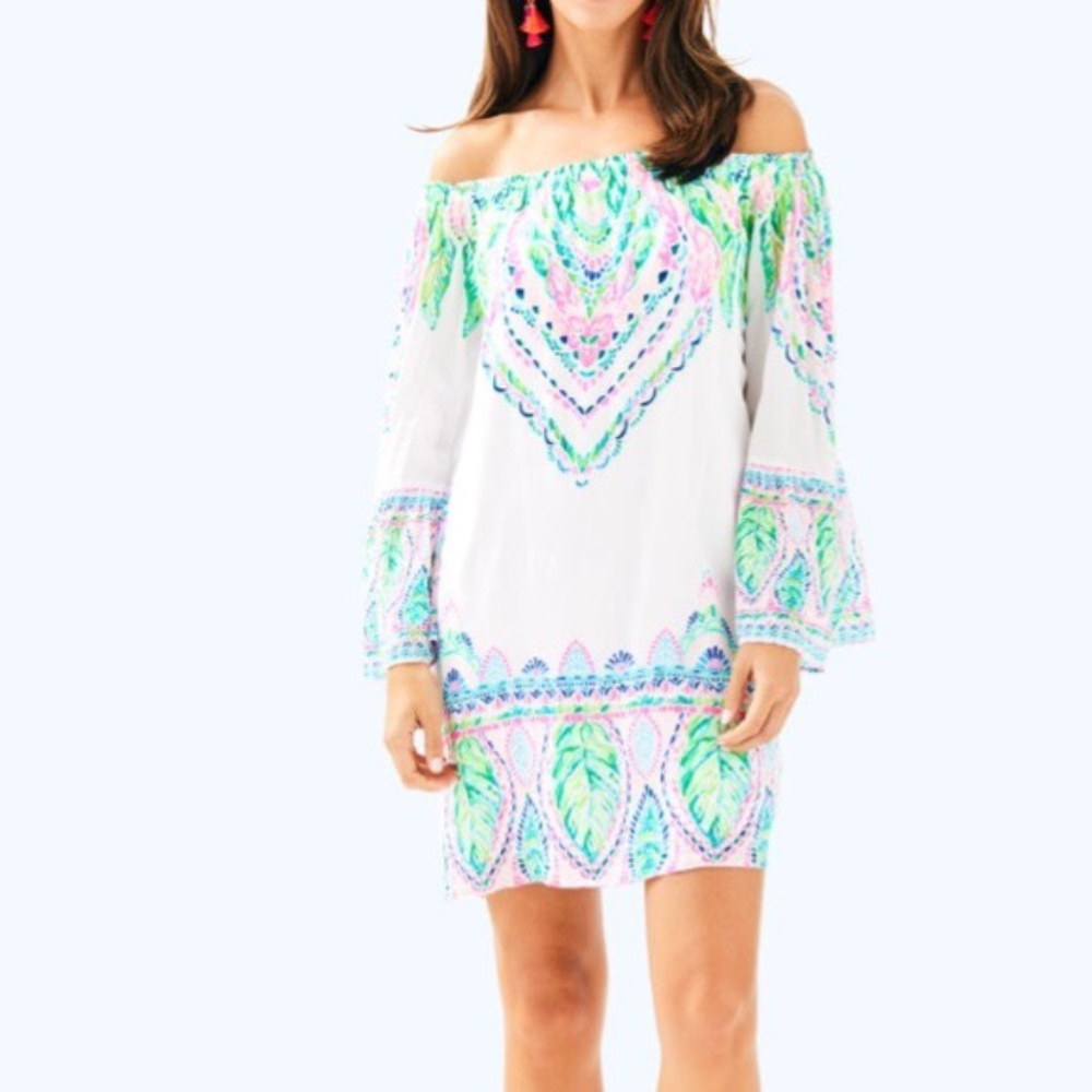 Lilly Pulitzer Nevie Coconut Coast Dress